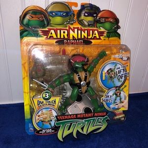Vtg RAPHAEL Teenage Mutant Ninja Turtle Action Figure TMNT Doll AIR NINJA